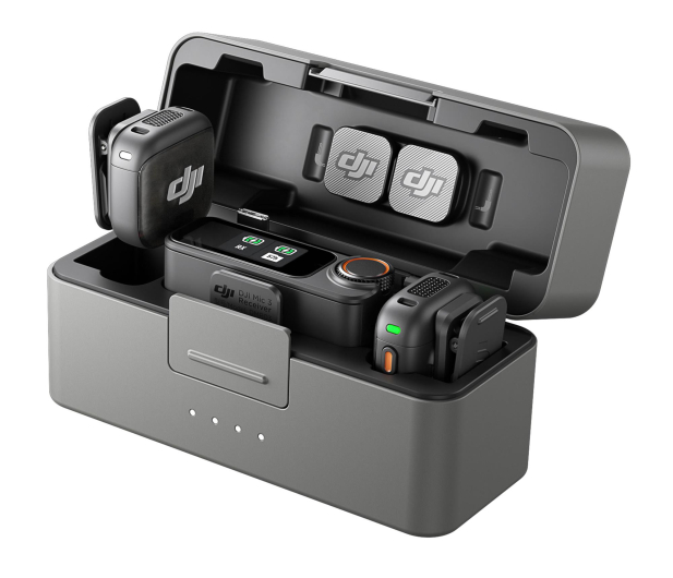 DJI Mic 3 (2 TX + 1 RX + etui ładujące) - 1351059 - zdjęcie